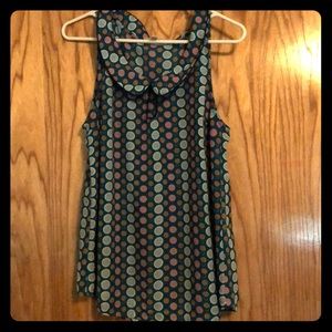 ModCloth L geometric blouse